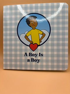 A Boy Is a Boy-18 Page Rhymes and Colorful Board Book New