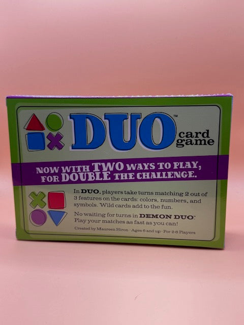 Duo Card Game: Ages 7 to Adult Card New