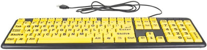 Allstar Marketing Group EZ Eyes Large Print 4X USB Keyboard New