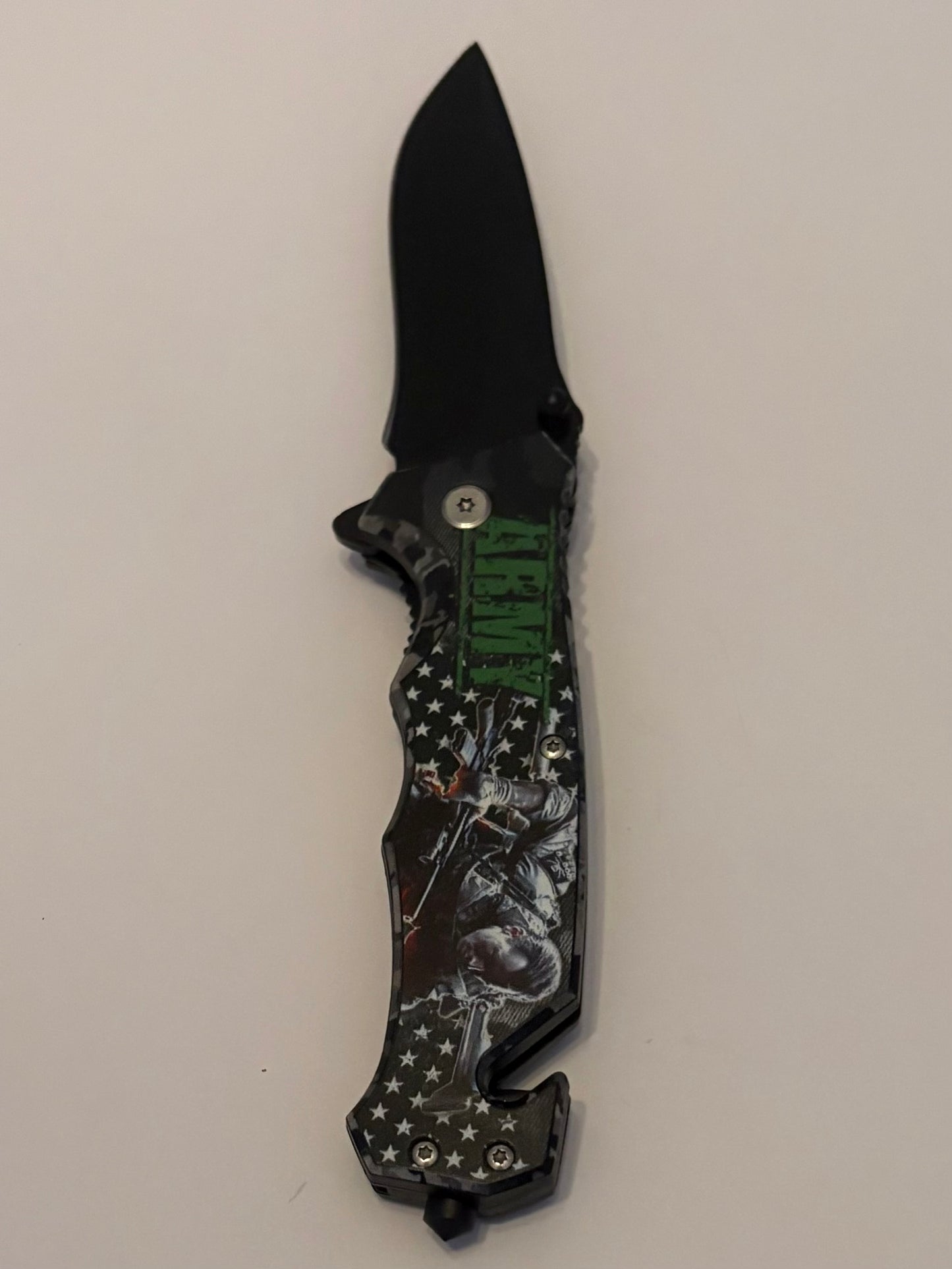 Swat Army Firefighter Navy Manual Pocket Knives- Brand New In Box Choose Theme