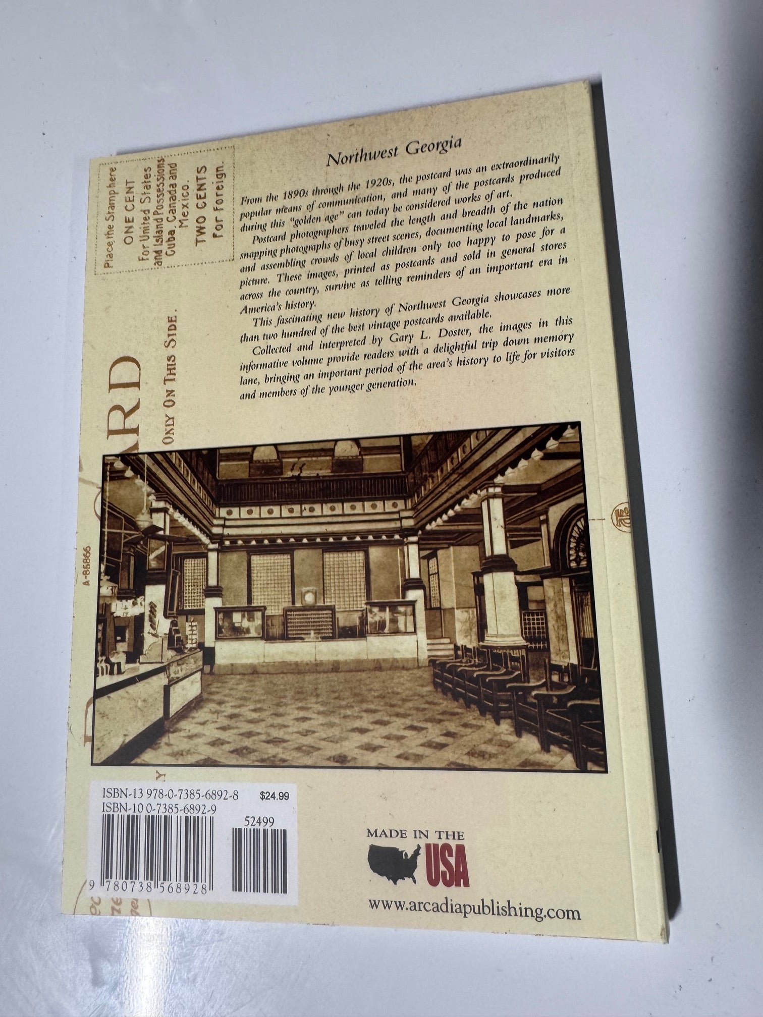 Northwest Georgia in Vintage Postcards Book New