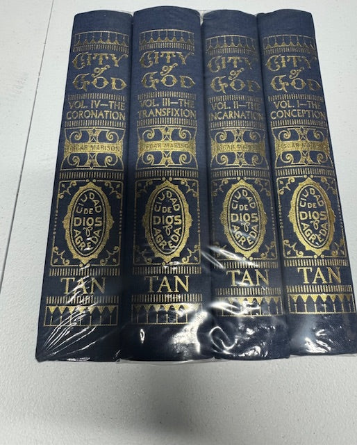 Mystical City of God: Volume I-IV Set Hardcover New