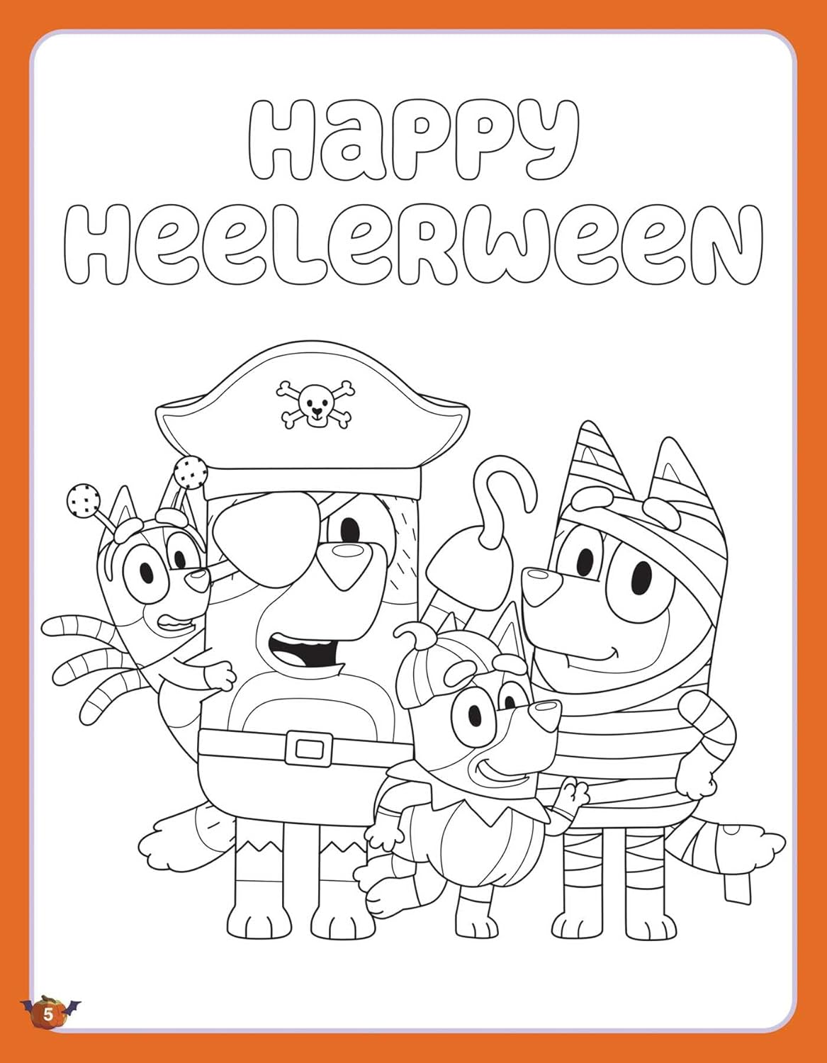 Bluey: Trick or Treat (Magnetic Play Set)