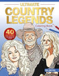 Ultimate Country Legends Coloring Book: 40 Patterns rivia, Song Lists, and More