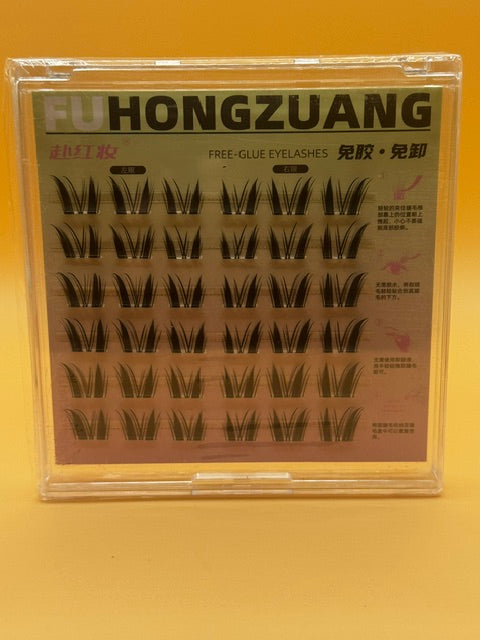 Fashion 36 PC Glue-Free Cluster Eyelashes- New