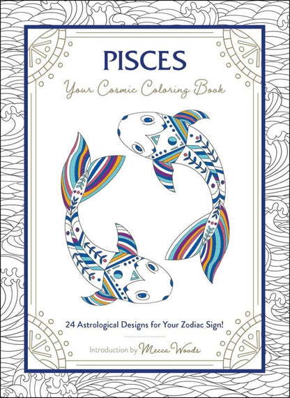 Astral Zodiac 48 Page Coloring Books - Choose Your Sign Brand New