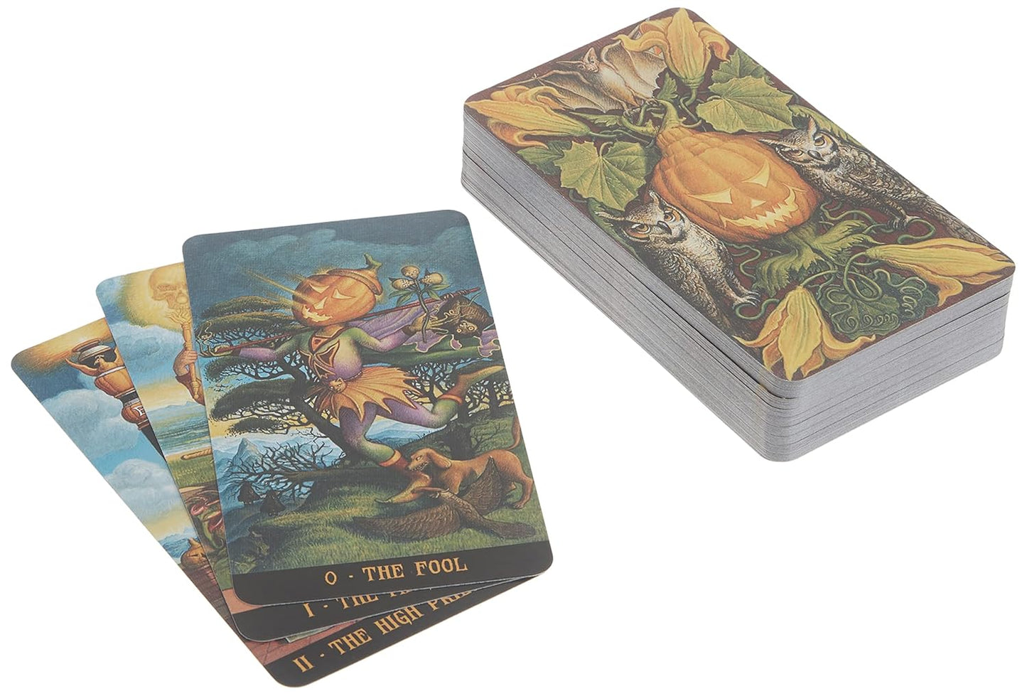 Jack-O'-Lantern Tarot Cards New Sealed
