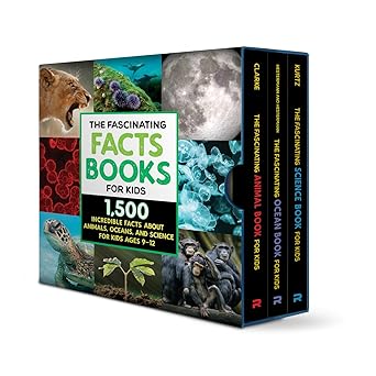 The Fascinating Facts Books for Kids 3 Book Box Set: 1,500 Incredible Facts New