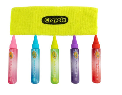 Crayola Body Wash Pen Set, 6 Pieces, 5oz New