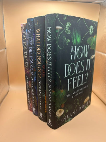 Infatuated Fae 4 Book Bundle Series New 3 Hardbacks and 1 Paperback