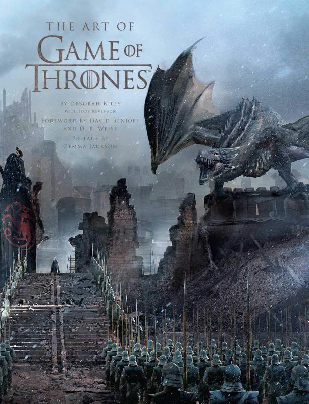 The Art of Game of Thrones Large Deluxe Format Hardcover- New