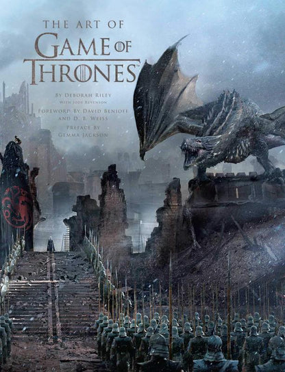 The Art of Game of Thrones Large Deluxe Format Hardcover- New