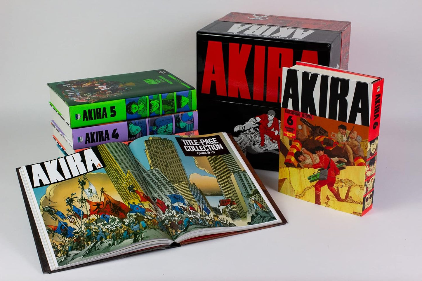 Akira Complete 35th Anniversary Hardcover Box Set New Sealed