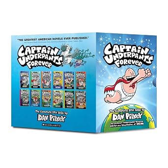 Captain Underpants Forever (Captain Underpants #1-12 Full-Color Boxed Set): New