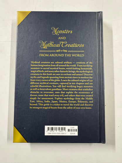 Monsters and Mythical Creatures from around the World Hardcover New