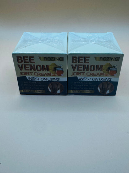 2PCS Rozino Bee Venom Joint Cream, Bee Venom Advanced Joint and Bone Gel New 2OZ