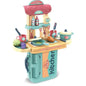 36PC Chef Kitchen Playset Pretend Play in a Compact Case New