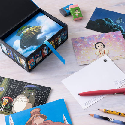 Studio Ghibli 100 Collectible Postcards: From the Feature Films (1984-2014) New