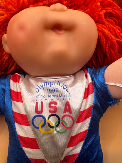 Vintage 1996 Cabbage Patch Kids Olympian Kids Official Team Mascot Doll