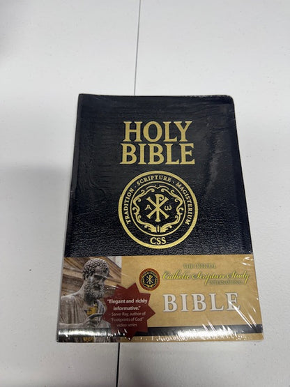 Catholic Scripture Study Bible: RSV-CE Large Print Edition Imitation Leather New