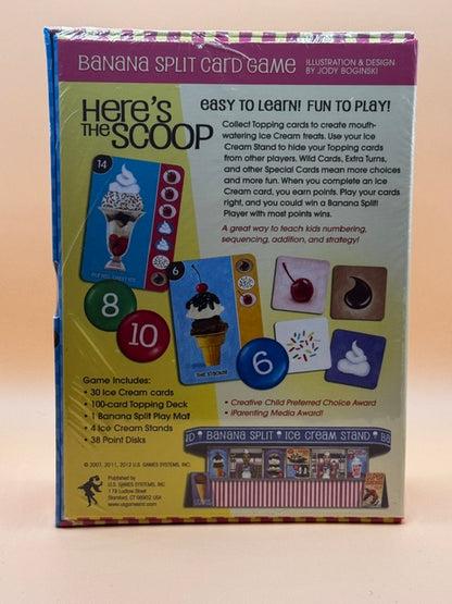 Banana Split Card Game by Jody Boginski Barbessi New