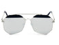Geometric Flat Lens Aviator Metal Frame Fashion Sunglasses New-Choose Color