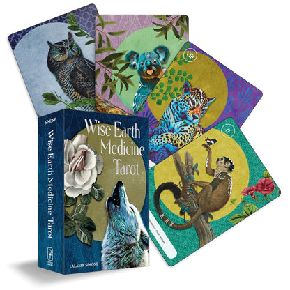 Wise Earth Medicine Tarot: (78 Full-Color Cards and 96-Page Full-Color Guidebook