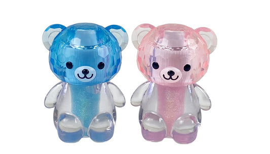 Jelly Bear Shaped Lip Glosses New Choose Flavor Vanilla or Strawberry