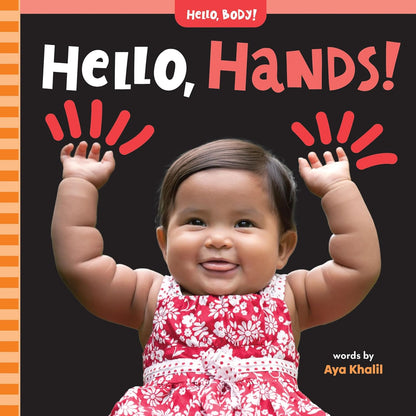 Hello, Body! Book Series-4 Different Body Parts! Toddler Board Book Bundle