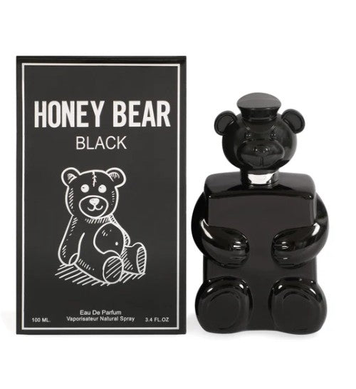 Honey Bear Black Spray Perfume Eau De Parfum For Men - 100ml/3.4fl.oz New