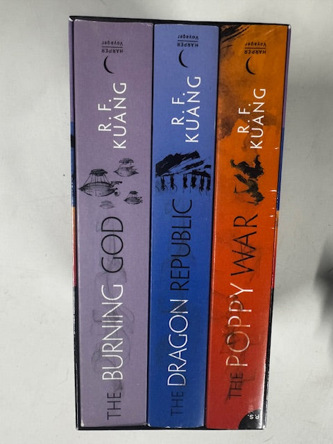The Complete Poppy War Trilogy Boxed Set: War ,Dragon Republic , Burning God New