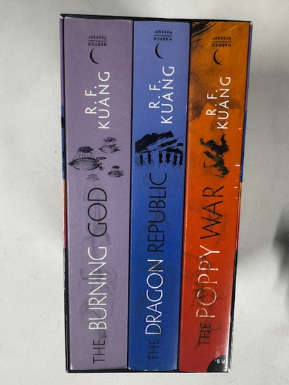 The Complete Poppy War Trilogy Boxed Set: War ,Dragon Republic , Burning God New