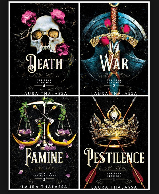 The Four Horsemen (4 book series) Pestilence, War, Famine & Death Paperback New