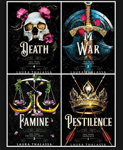 The Four Horsemen (4 book series) Pestilence, War, Famine & Death Paperback New