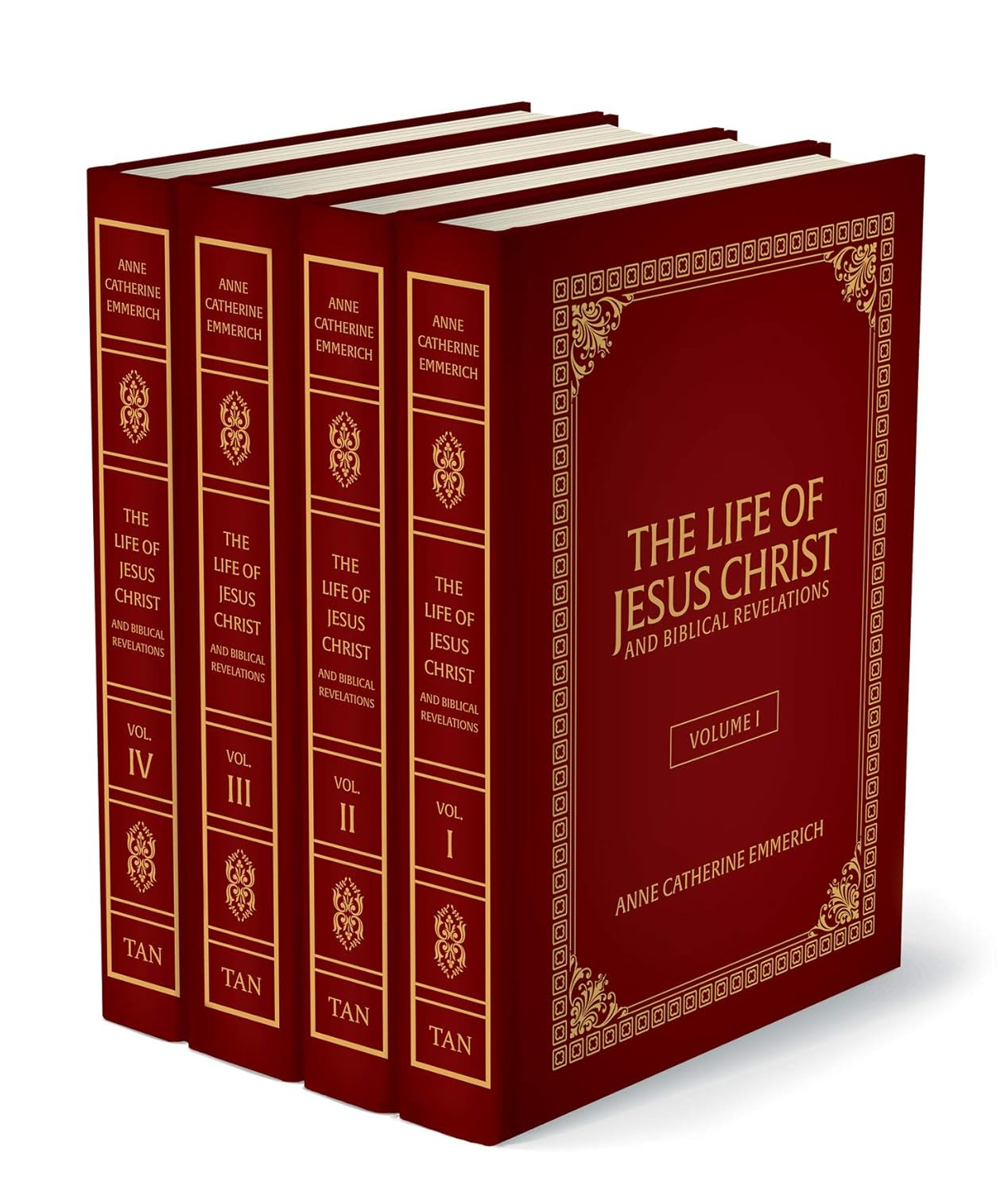 The Life of Jesus Christ And Biblical Revelations (4 Volume set): New Sealed