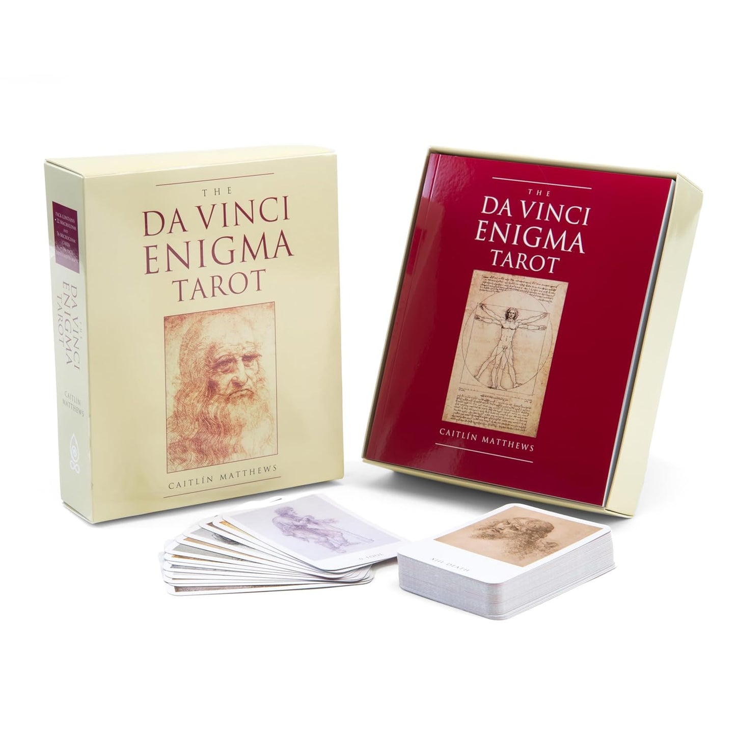 Da Vinci Enigma Tarot: (Tarot Kit Box Set with 78 Cards and Guide Book)