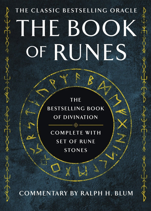 The Book of Runes New Edition With 25 Ceramic Stones And 150-Page Book New