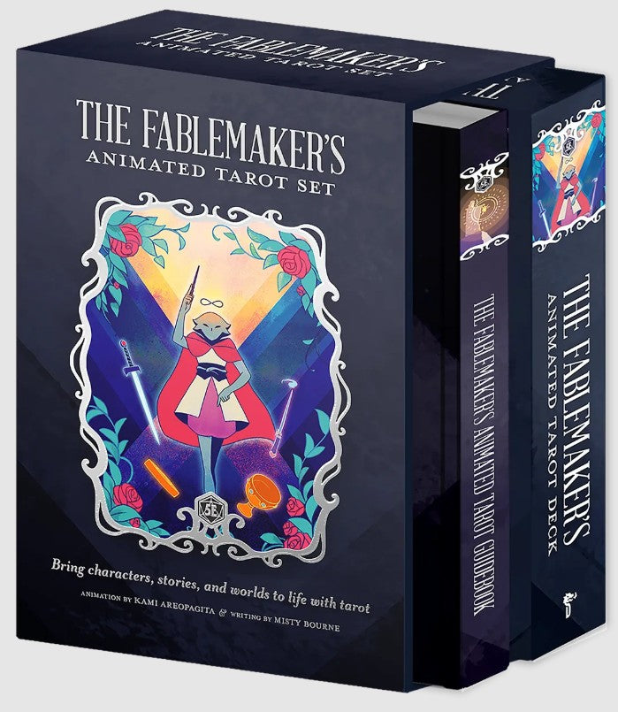 The Fablemaker's Tarot 78-Card Deck comes with a Guidebook-New