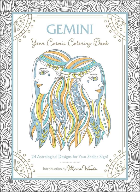 Astral Zodiac 48 Page Coloring Books - Choose Your Sign Brand New