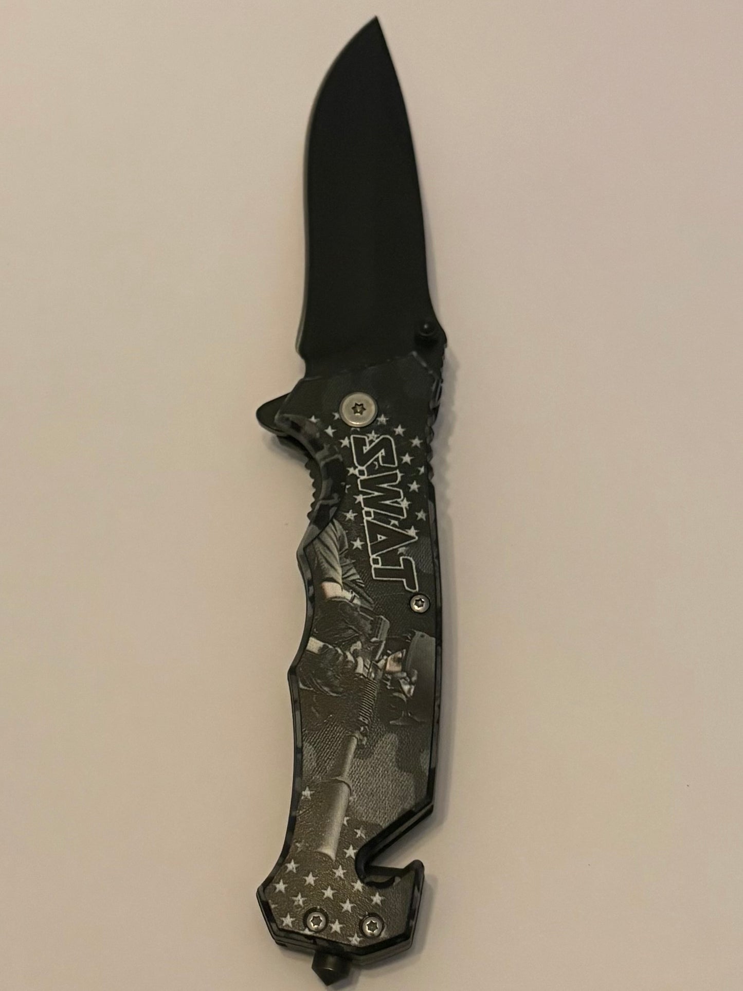 Swat Army Firefighter Navy Manual Pocket Knives- Brand New In Box Choose Theme