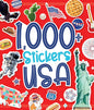 Regional Sticker Books 1,000 Stickers: USA (Paperback) New