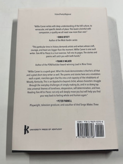 Tore All to Pieces Hardcover New