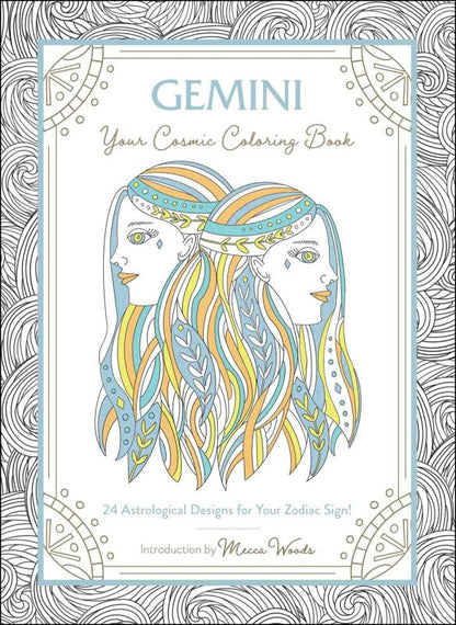 Astral Zodiac 48 Page Coloring Books - Choose Your Sign Brand New