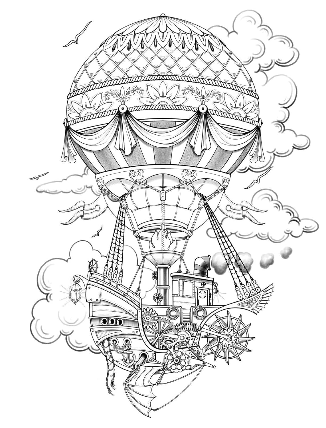 Immortal Ink: A Tattoo 45 Page Coloring Book New