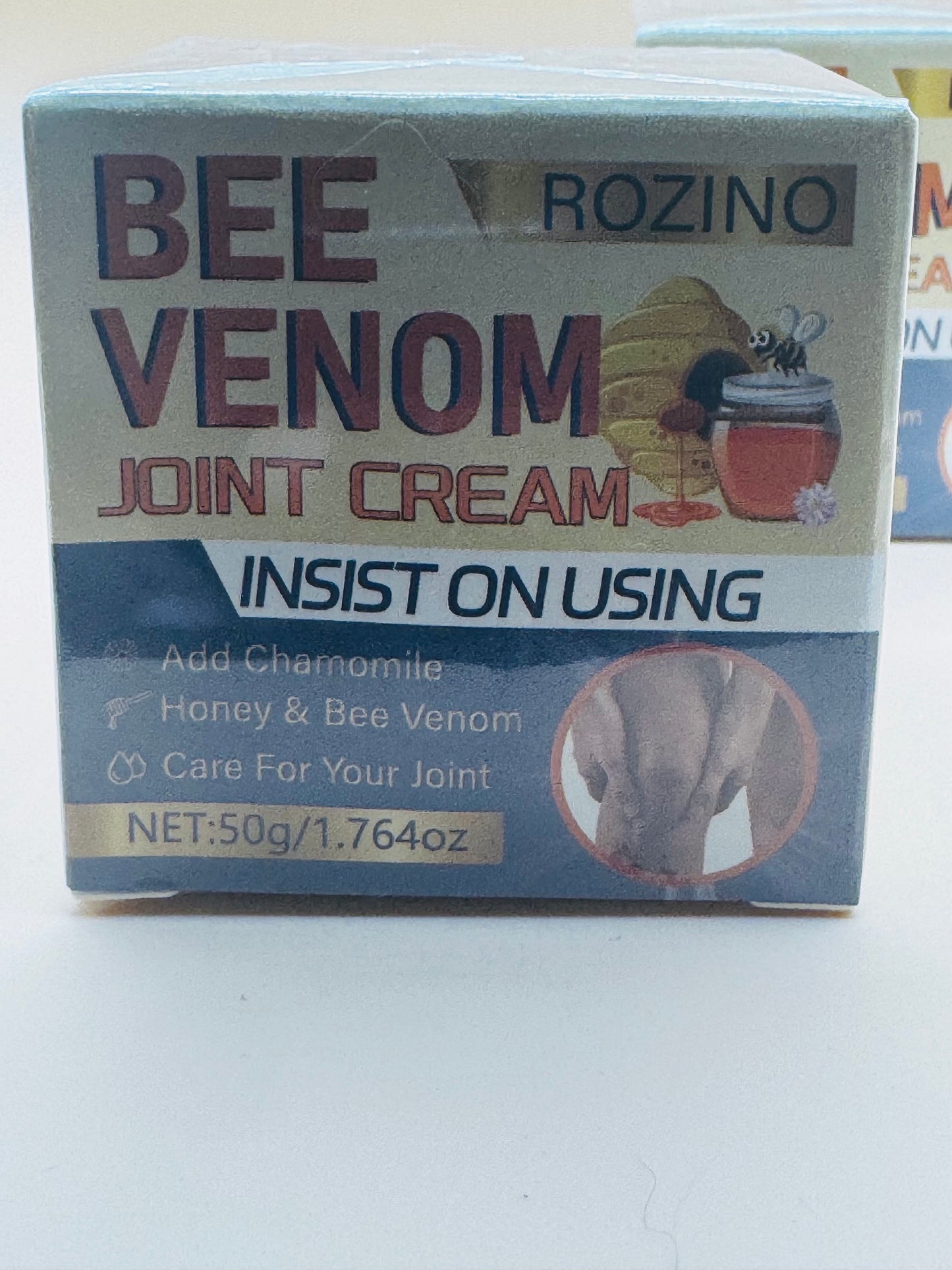 2PCS Rozino Bee Venom Joint Cream, Bee Venom Advanced Joint and Bone Gel New 2OZ