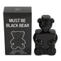 Must Be Black Bear Spray Cologne Eau De Toilette For Men - 100ml/3.4 Fl.oz.