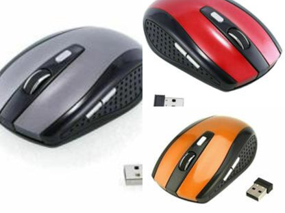 Sanoxy - 2.4GHz Wireless Optical Mouse Mice & USB Receiver - Choose Color