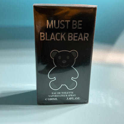 Must Be Black Bear Spray Cologne Eau De Toilette For Men - 100ml/3.4 Fl.oz.