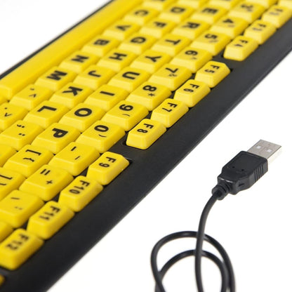 Allstar Marketing Group EZ Eyes Large Print 4X USB Keyboard New