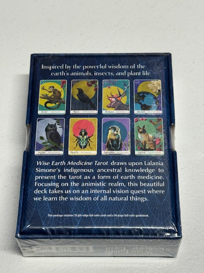 Wise Earth Medicine Tarot: (78 Full-Color Cards and 96-Page Full-Color Guidebook